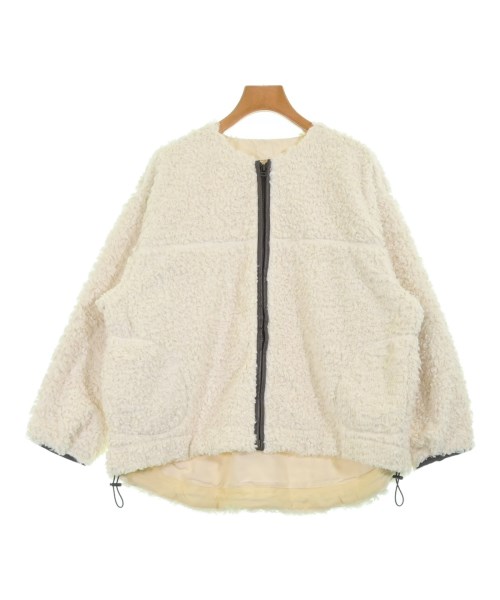 THREE SQUARE(スリースクエア)ブルゾン 白 サイズ:F/2200661686119