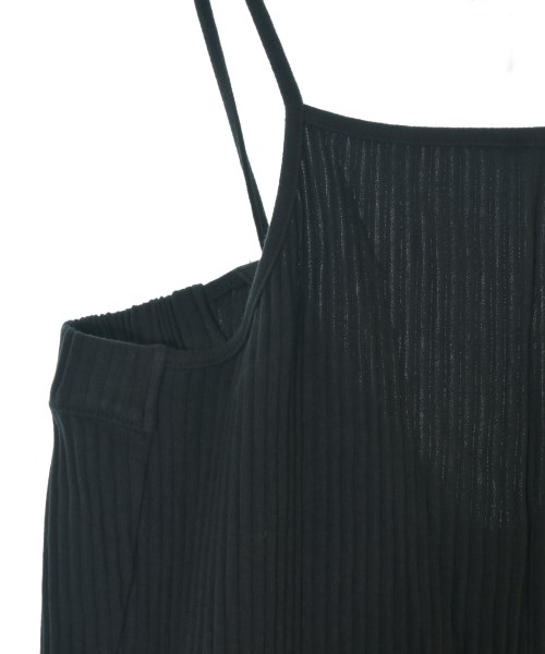 THREE SQUARE（スリースクエア）オールインワン/サロペット 黒 サイズ:F レディース/2200661686669