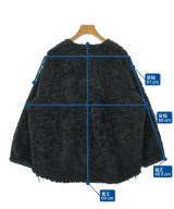 THREE SQUARE（スリースクエア）ブルゾン 黒 サイズ:F レディース/2200661687321