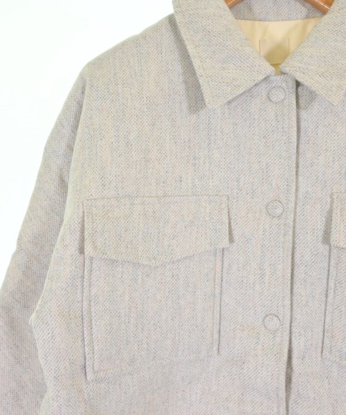 THREE SQUARE（スリースクエア）カジュアルジャケット ベージュ サイズ:F レディース/2200661687482