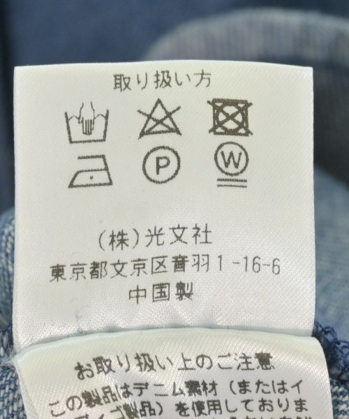 THREE SQUARE（スリースクエア）デニムジャケット 紺 サイズ:F レディース/2200661687741