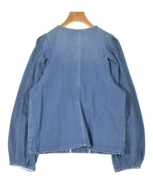 THREE SQUARE（スリースクエア）デニムジャケット 紺 サイズ:F レディース/2200661687796
