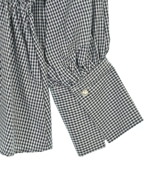 THREE SQUARE（スリースクエア）ブラウス 黒 サイズ:F レディース/2200661688076