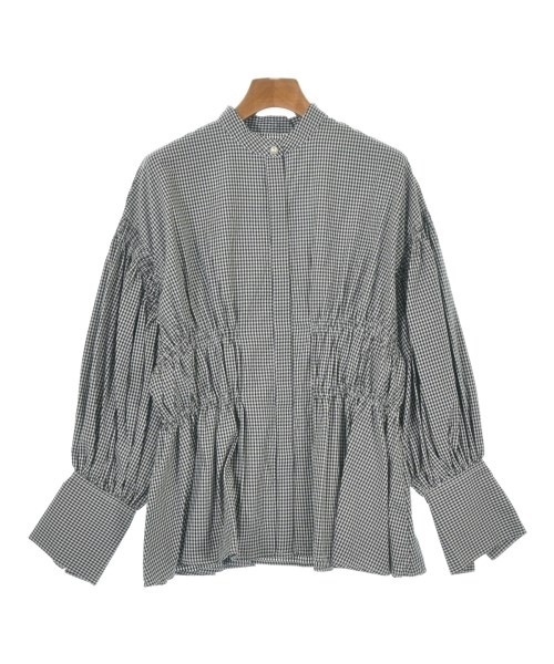 THREE SQUARE(スリースクエア)ブラウス 黒 サイズ:F/2200661688168