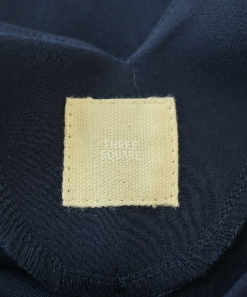 THREE SQUARE（スリースクエア）ワンピース 紺 サイズ:F レディース/2200661688694