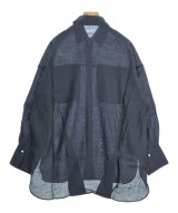 THREE SQUARE（スリースクエア）カジュアルシャツ 紺 サイズ:F レディース/2200661689325