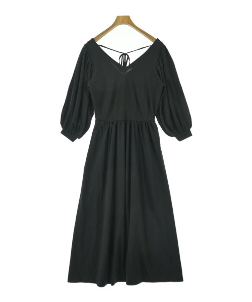 THREE SQUARE(スリースクエア)ワンピース 黒 サイズ:F/2200661689769
