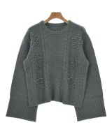 THREE SQUARE（スリースクエア）ニット・セーター グレー サイズ:F レディース/2200661690345