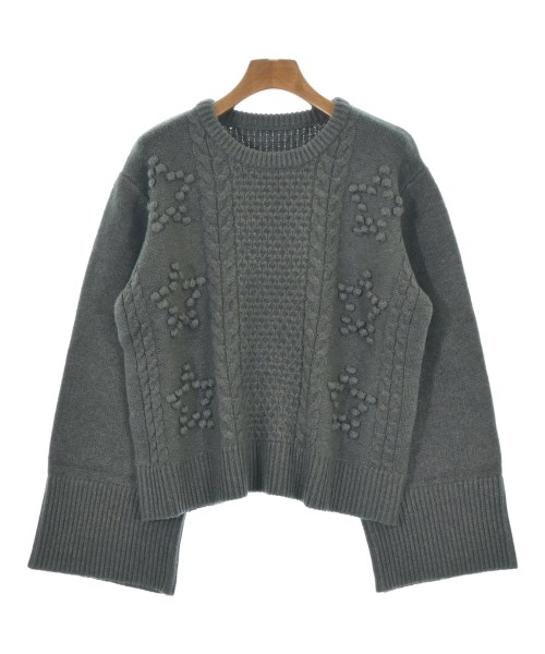 THREE SQUARE(スリースクエア)ニット・セーター グレー サイズ:F/2200661690369