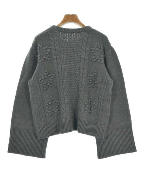 THREE SQUARE（スリースクエア）ニット・セーター グレー サイズ:F レディース/2200661690369