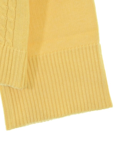 THREE SQUARE（スリースクエア）ニット・セーター 黄 サイズ:F レディース/2200661690406