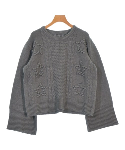 THREE SQUARE(スリースクエア)ニット・セーター グレー サイズ:F/2200661690697