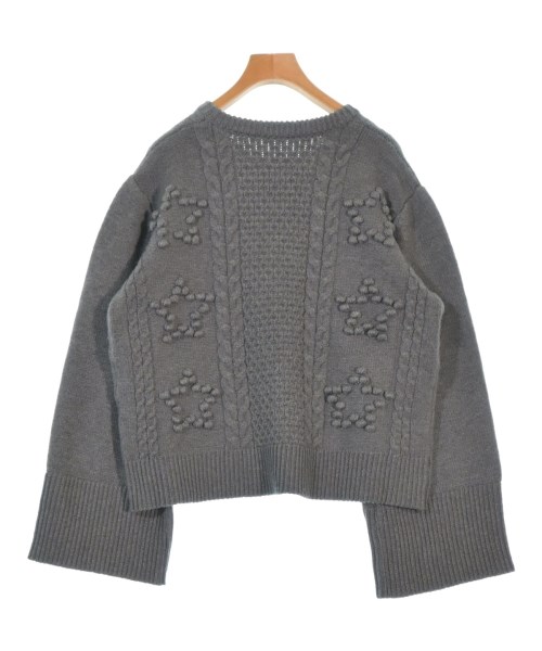 THREE SQUARE（スリースクエア）ニット・セーター グレー サイズ:F レディース/2200661690727