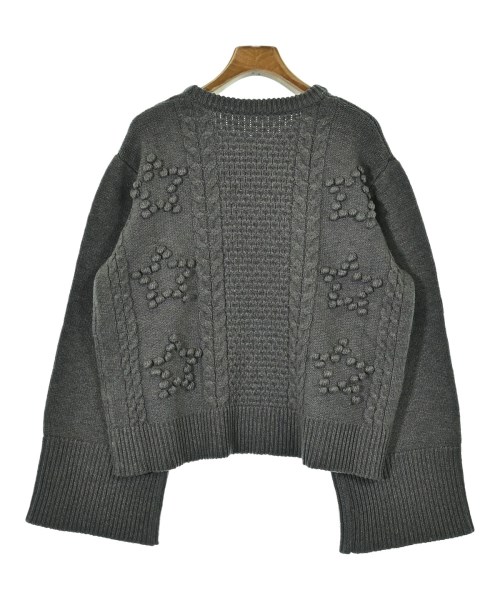 THREE SQUARE（スリースクエア）ニット・セーター グレー サイズ:F レディース/2200661690789