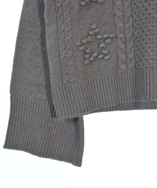 THREE SQUARE（スリースクエア）ニット・セーター グレー サイズ:F レディース/2200661690796