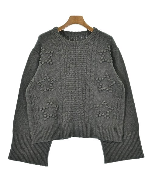 THREE SQUARE(スリースクエア)ニット・セーター グレー サイズ:F/2200661690819