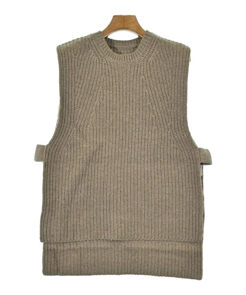 THREE SQUARE(スリースクエア)ベスト ベージュ サイズ:F/2200661690918