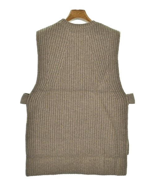 THREE SQUARE（スリースクエア）ベスト ベージュ サイズ:F レディース/2200661690918