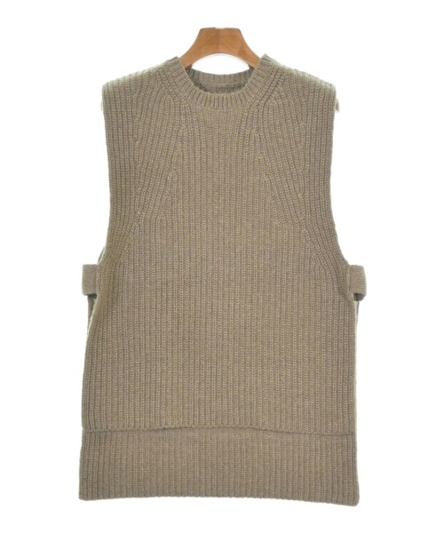 THREE SQUARE(スリースクエア)ベスト ベージュ サイズ:F/2200661691052