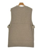 THREE SQUARE（スリースクエア）ベスト ベージュ サイズ:F レディース/2200661691052