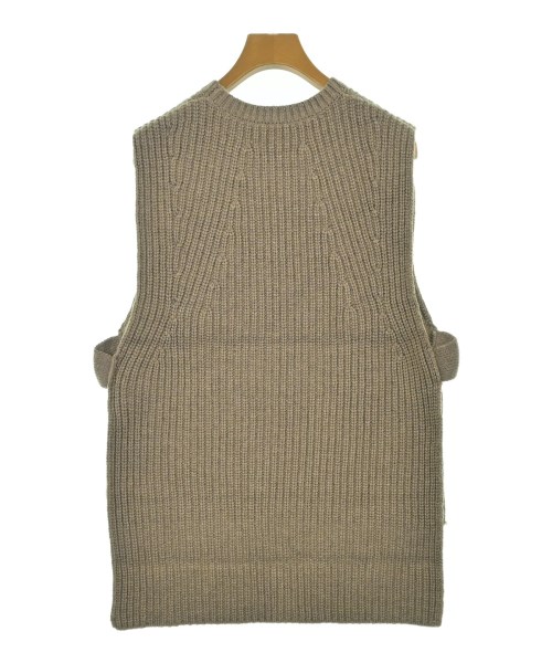 THREE SQUARE（スリースクエア）ベスト ベージュ サイズ:F レディース/2200661691076