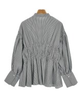 THREE SQUARE（スリースクエア）ブラウス 黒 サイズ:F レディース/2200661691373