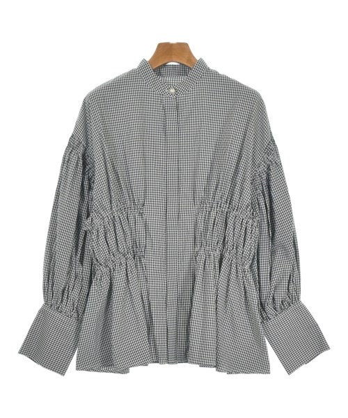 THREE SQUARE(スリースクエア)ブラウス 黒 サイズ:F/2200661691380