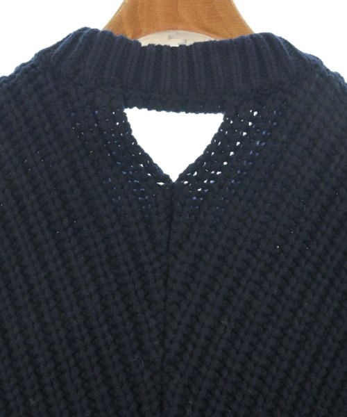 THREE SQUARE（スリースクエア）ベスト 紺 サイズ:F レディース/2200661691526