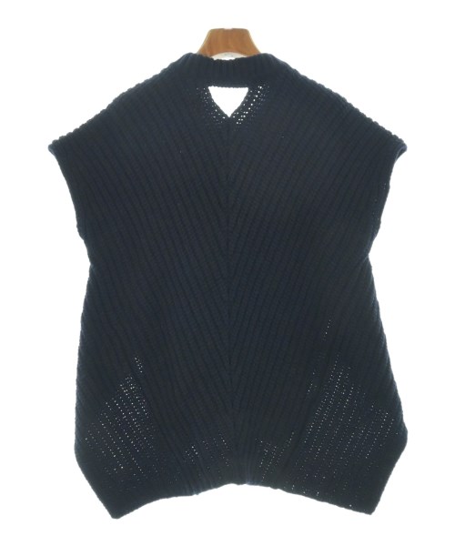 THREE SQUARE（スリースクエア）ベスト 紺 サイズ:F レディース/2200661691571