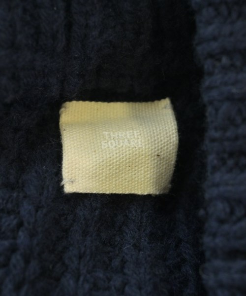 THREE SQUARE（スリースクエア）ベスト 紺 サイズ:F レディース/2200661691571