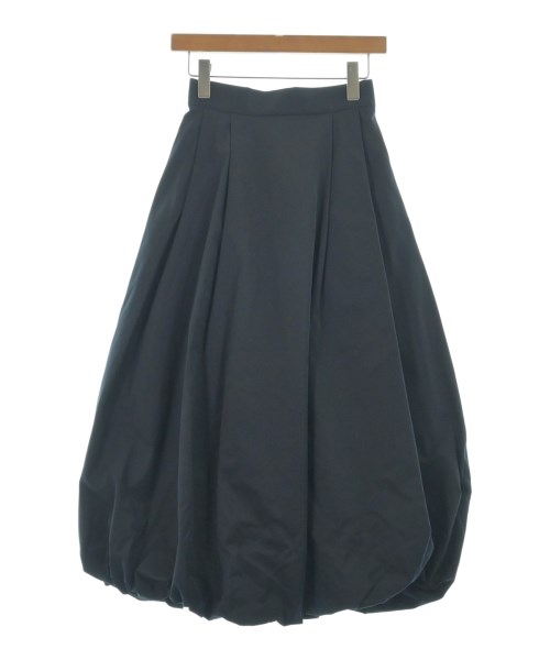 THREE SQUARE(スリースクエア)ロング・マキシ丈スカート 紺 サイズ:F/2200661691908
