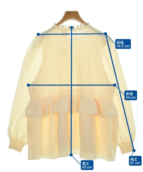 THREE SQUARE（スリースクエア）ニット・セーター ピンク サイズ:F レディース/2200661691977