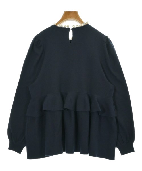 THREE SQUARE（スリースクエア）ニット・セーター 紺 サイズ:F レディース/2200661691991