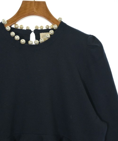 THREE SQUARE（スリースクエア）ニット・セーター 紺 サイズ:F レディース/2200661691991