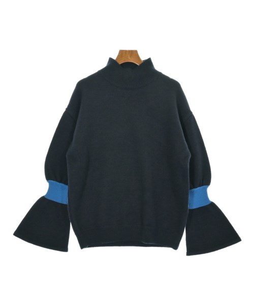 THREE SQUARE(スリースクエア)ニット・セーター 紺 サイズ:F/2200661692035
