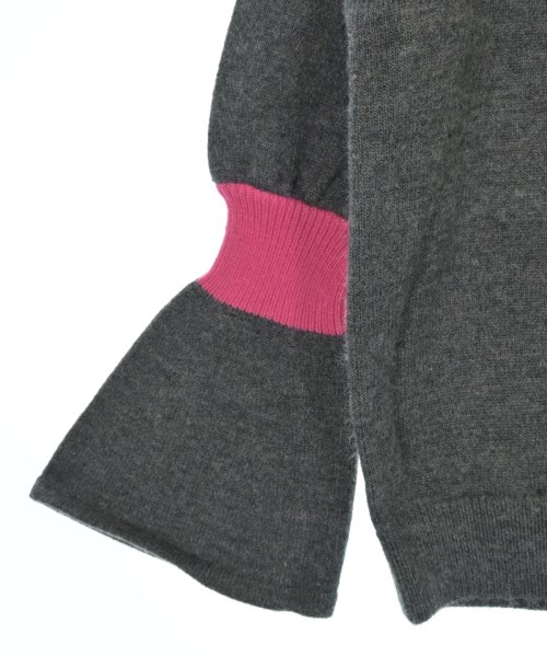 THREE SQUARE（スリースクエア）ニット・セーター グレー サイズ:F レディース/2200661692073