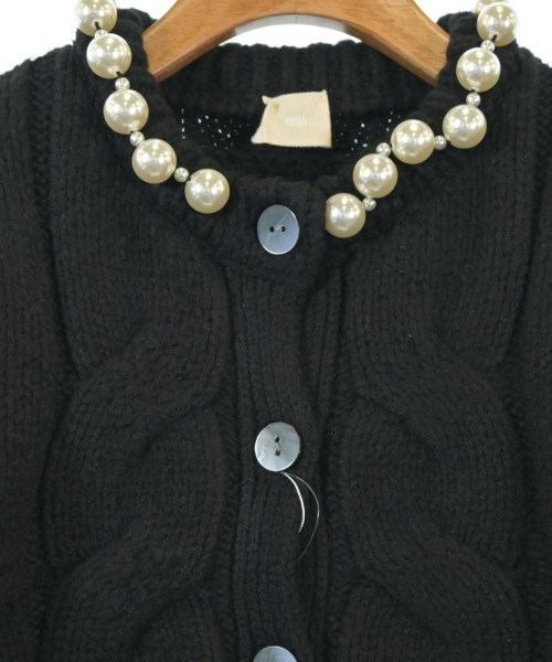 THREE SQUARE（スリースクエア）カーディガン 黒 サイズ:F レディース/2200661692479