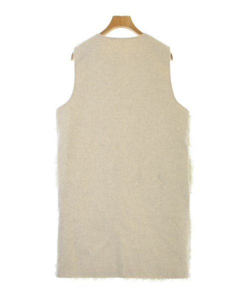 THREE SQUARE（スリースクエア）ベスト ベージュ サイズ:F レディース/2200661692516