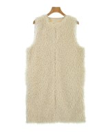 THREE SQUARE（スリースクエア）ベスト ベージュ サイズ:F レディース/2200661692516