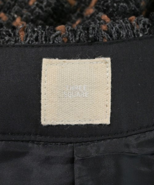 THREE SQUARE（スリースクエア）ジャケット 黒 サイズ:F レディース/2200661692639