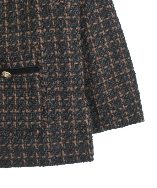 THREE SQUARE（スリースクエア）ジャケット 黒 サイズ:F レディース/2200661692691