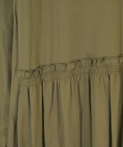 THREE SQUARE（スリースクエア）ワンピース カーキ サイズ:F レディース/2200661693018