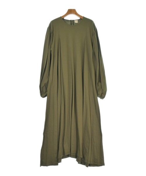 THREE SQUARE(スリースクエア)ワンピース カーキ サイズ:F/2200661693056