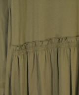 THREE SQUARE（スリースクエア）ワンピース カーキ サイズ:F レディース/2200661693063