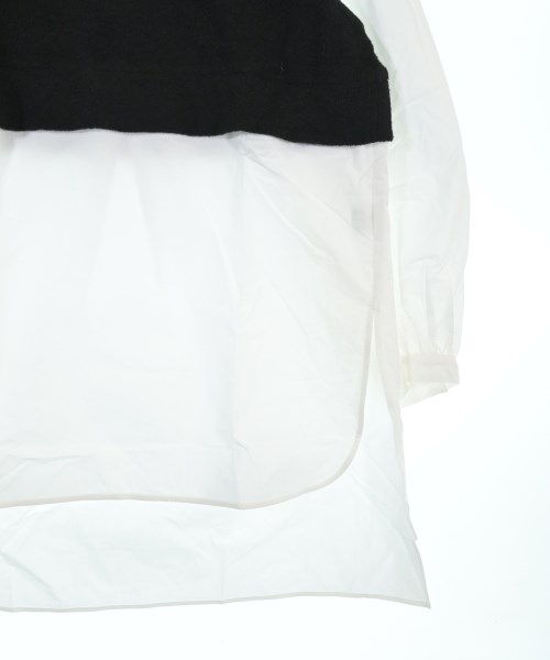 THREE SQUARE（スリースクエア）カジュアルシャツ 白 サイズ:F レディース/2200661693223