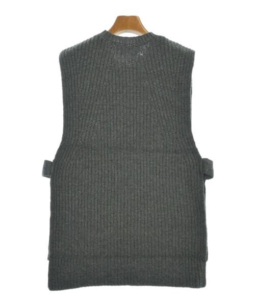 THREE SQUARE（スリースクエア）ベスト グレー サイズ:F レディース/2200661694817