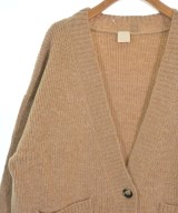 THREE SQUARE（スリースクエア）カーディガン 茶 サイズ:F レディース/2200661695814