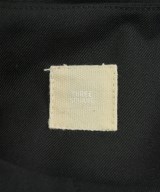 THREE SQUARE（スリースクエア）ノーカラージャケット 黒 サイズ:38(M位) レディース/2200661697771