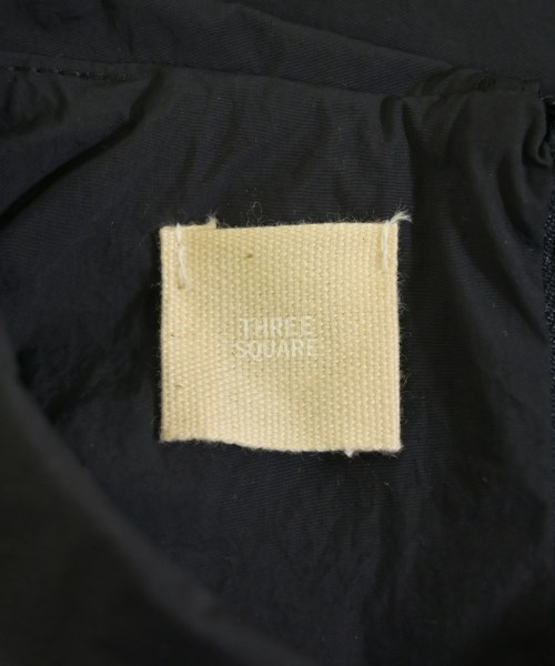 THREE SQUARE（スリースクエア）ブラウス 黒 サイズ:F レディース/2200661698761