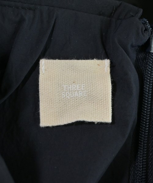 THREE SQUARE（スリースクエア）ブラウス 黒 サイズ:F レディース/2200661698938